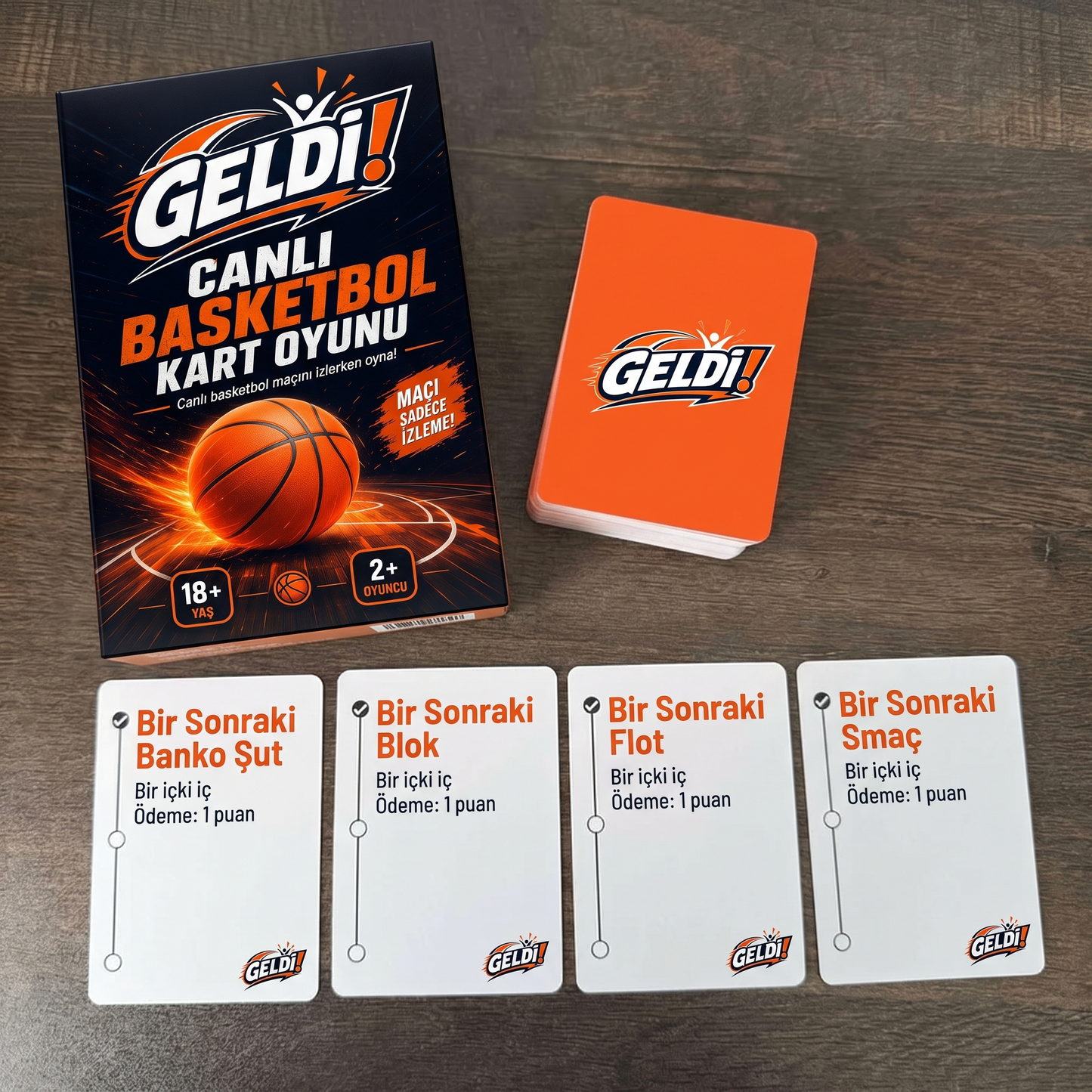 GELDİ! Canlı Basketbol Kart Oyunu